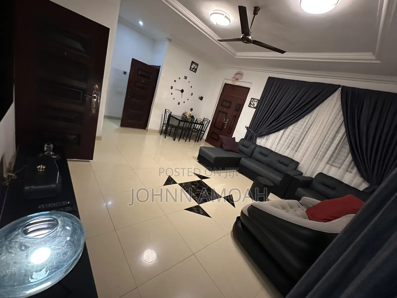 Furnished 3bdrm Apartment in Estate, Kumasi Metropolitan for rent