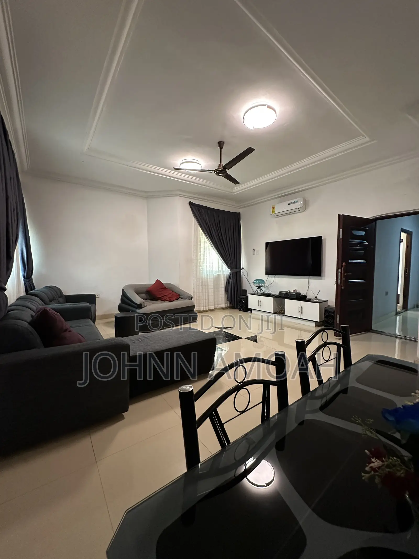 Furnished 3bdrm Apartment in Estate, Kumasi Metropolitan for rent