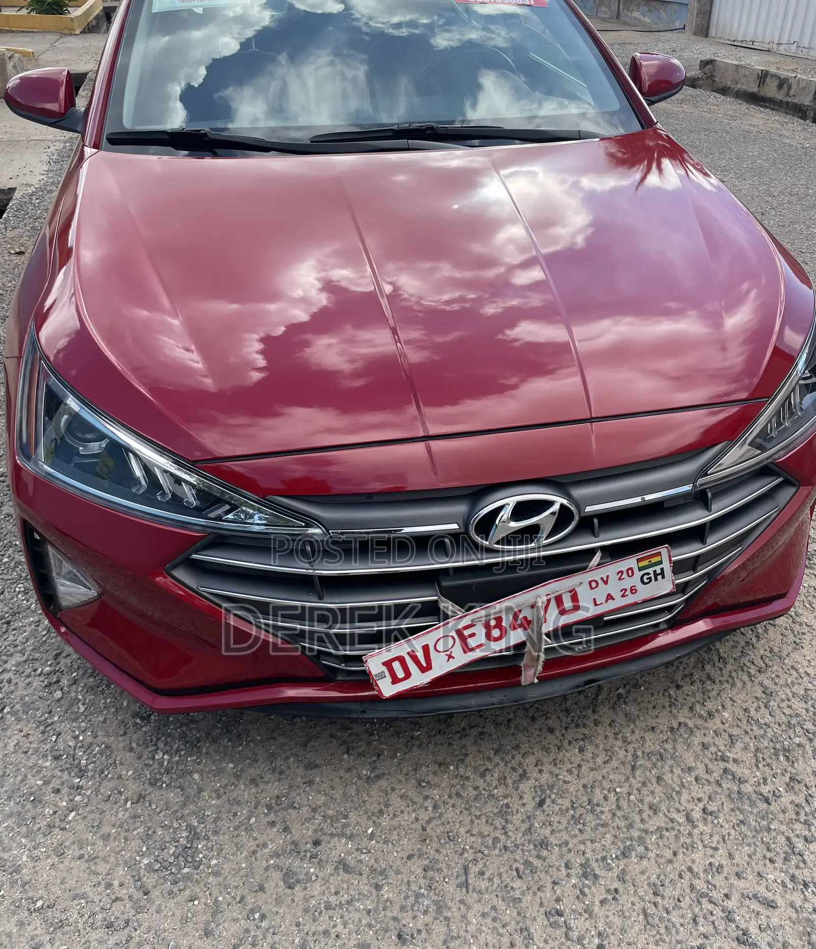 Hyundai Elantra 2020 Red