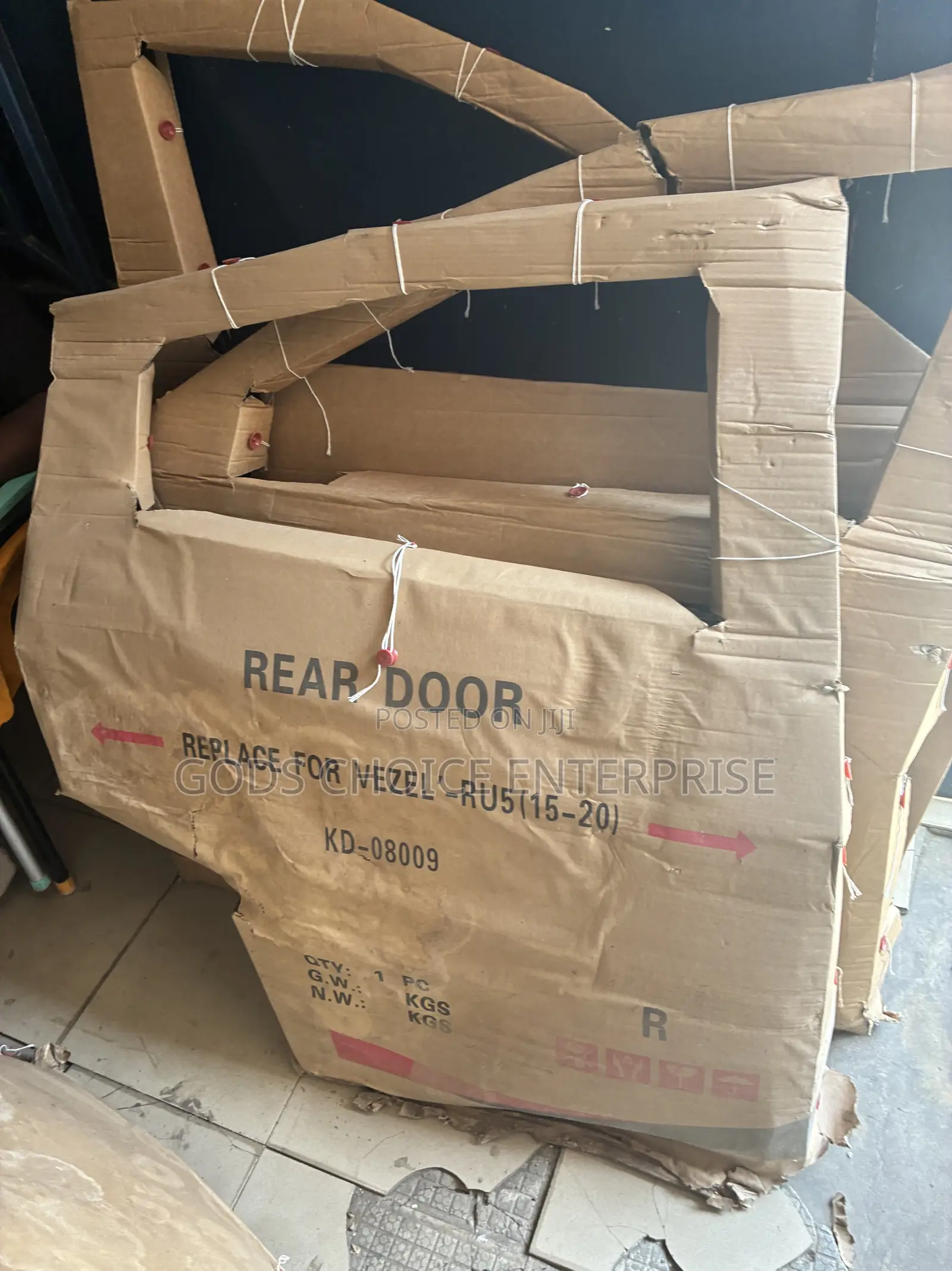 Back Door Honda HRV 2015-2016-2017-2018-2020