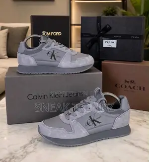 Calvin Klein CK Shoe Black and Grey