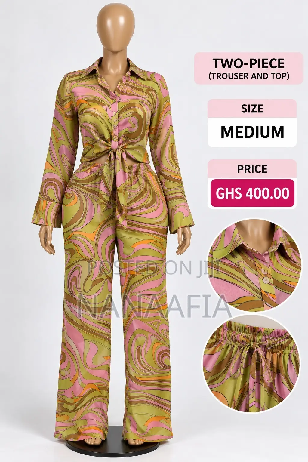 2 Piece (Trousers and Top)