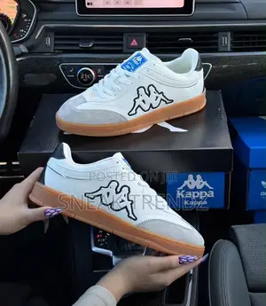 Kappa OG Black White Green and Brown