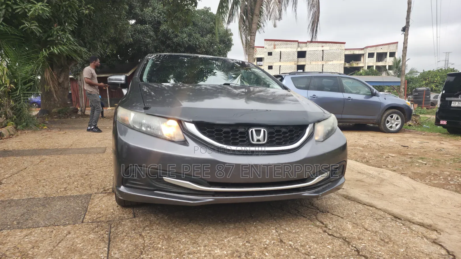 Honda Civic EX-L 2dr Coupe (1.8L 4cyl CVT) 2015 Gray
