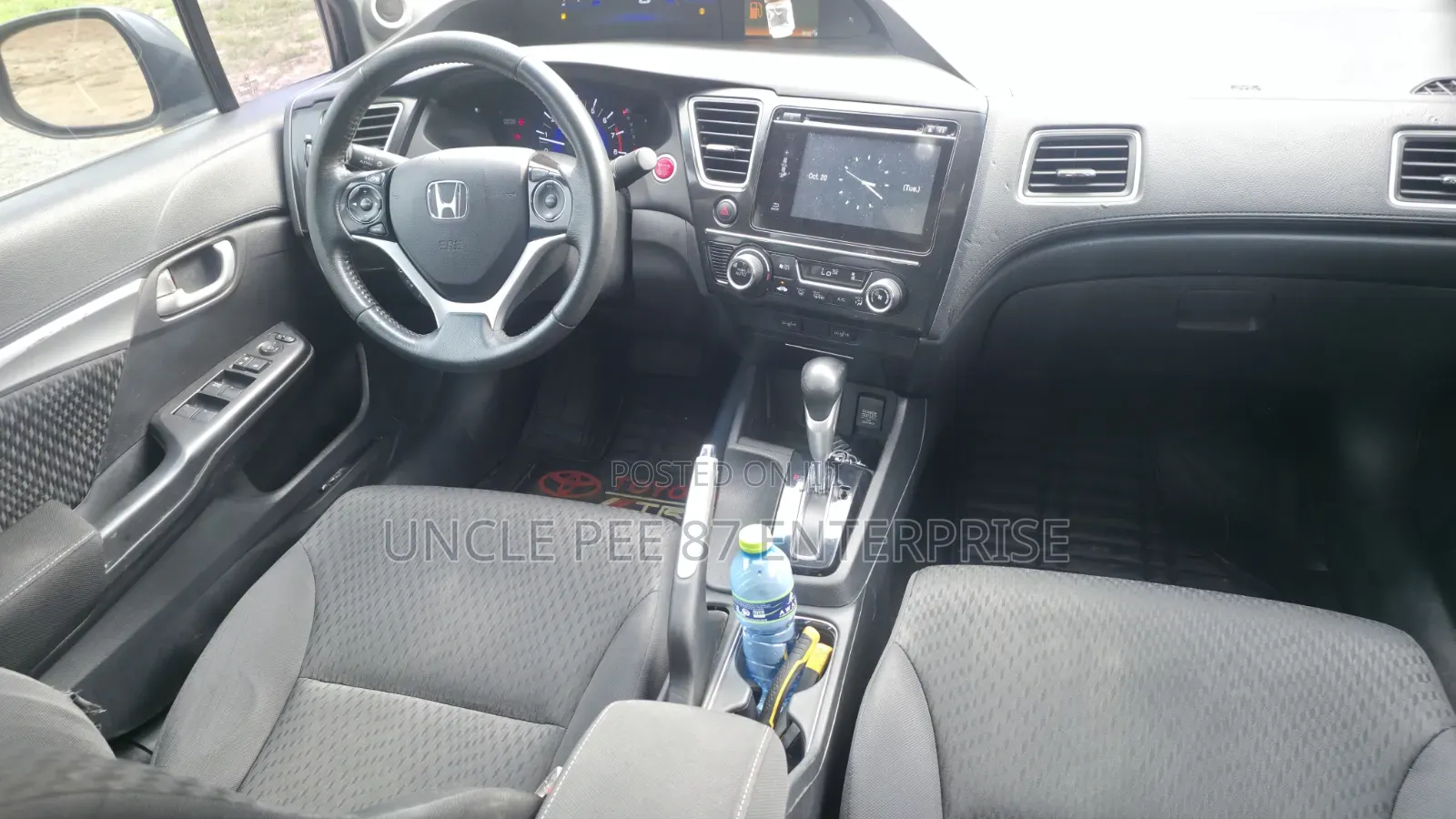 Honda Civic EX-L 2dr Coupe (1.8L 4cyl CVT) 2015 Gray