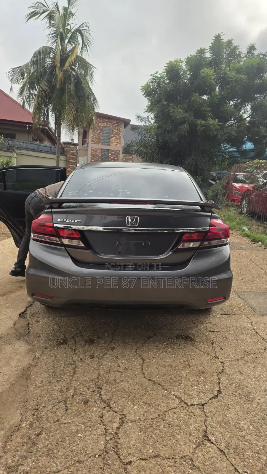 Honda Civic EX-L 2dr Coupe (1.8L 4cyl CVT) 2015 Gray