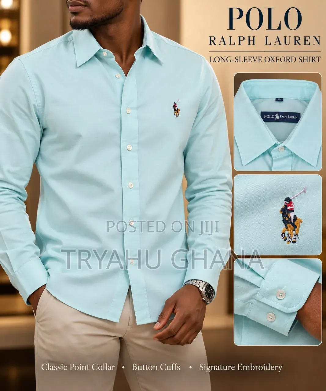 Look Sharp. Stay Stylish. Shop Men’s Polo Shirts at Tryahu!