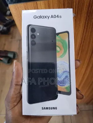 New Samsung Galaxy A04s 128 GB Black