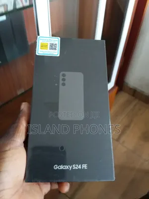 New Samsung Galaxy S24 FE 256 GB Black