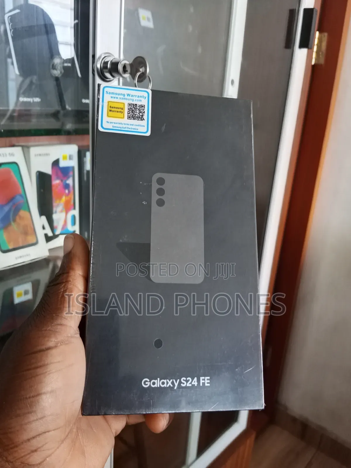 New Samsung Galaxy S24 FE 256 GB Black