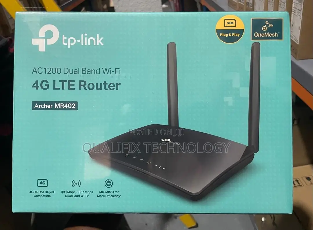 TP-Link AC1200 Wireless Dual Band 4G LTE Router