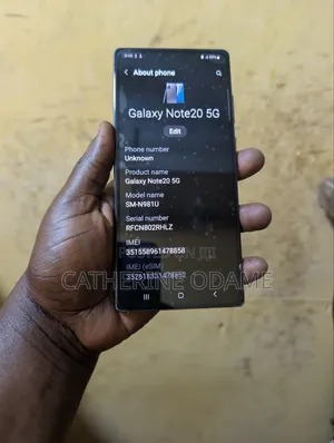 Samsung Galaxy Note 20 256 GB Black
