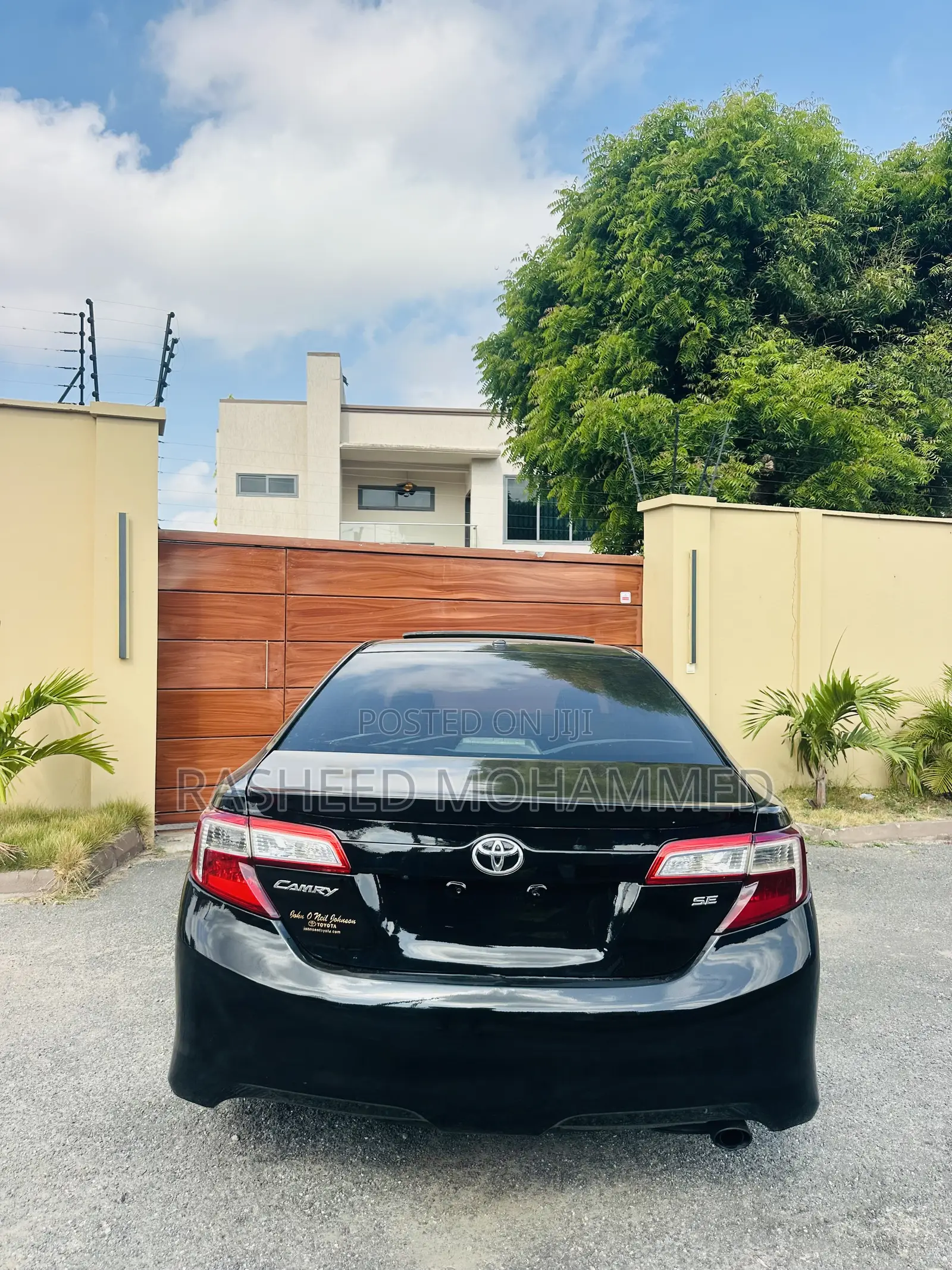 Toyota Camry SE 4dr Sedan (2.5L 4cyl 6A) 2014 Black