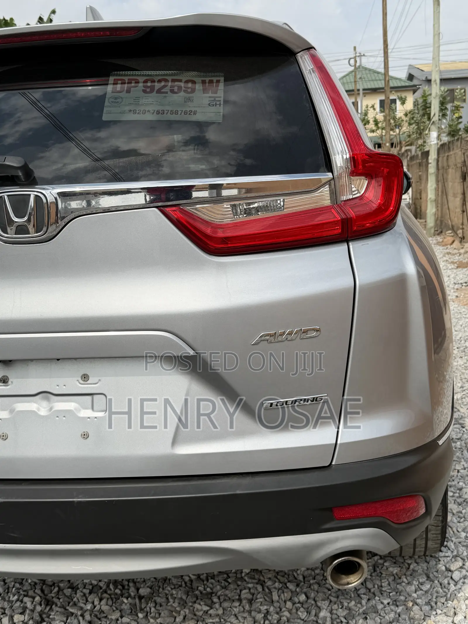 Honda CR-V Touring AWD 2018 Gray