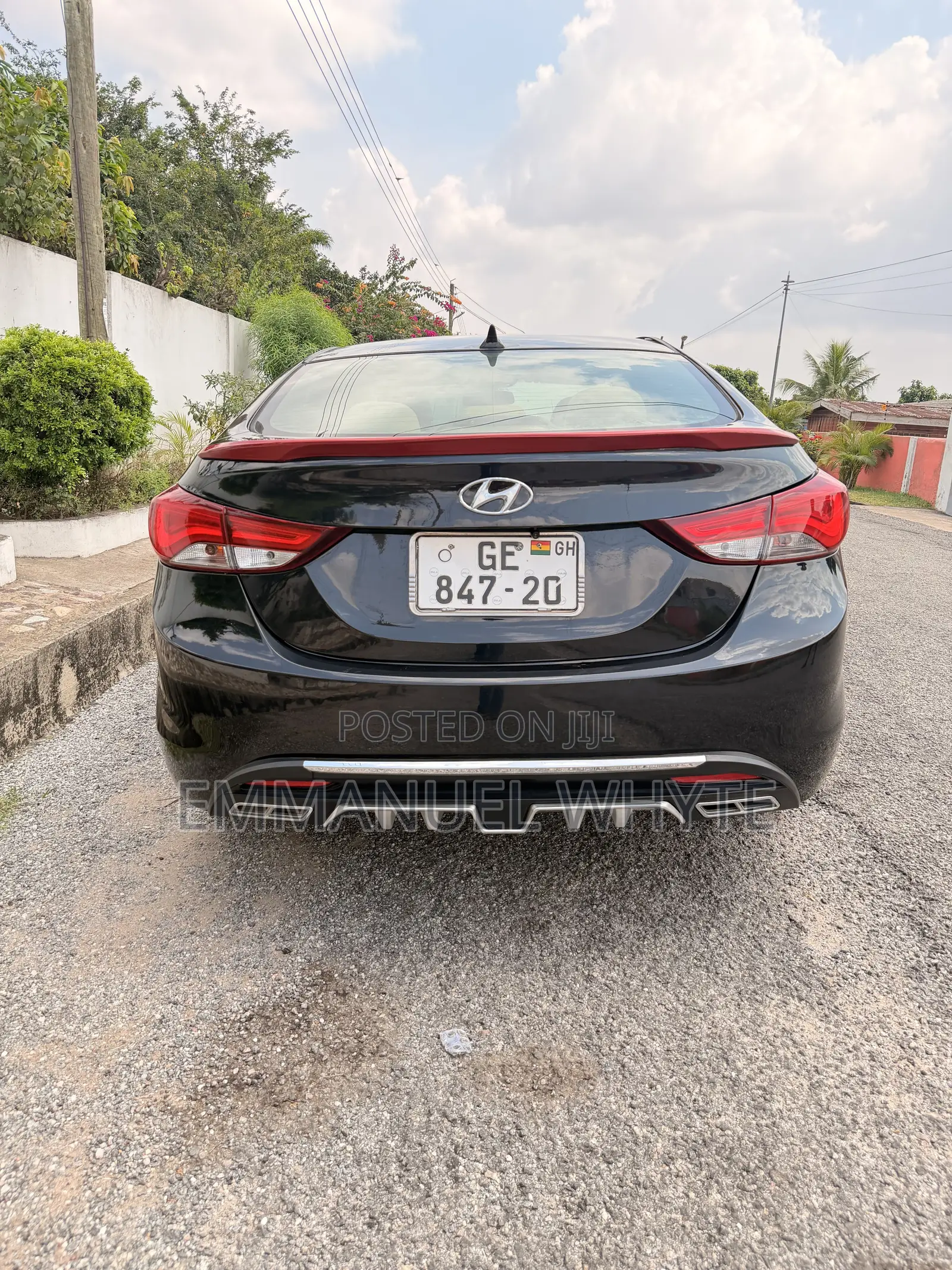 Hyundai Elantra Limited Sedan FWD (1.8L 4cyl 6A) 2013 Black