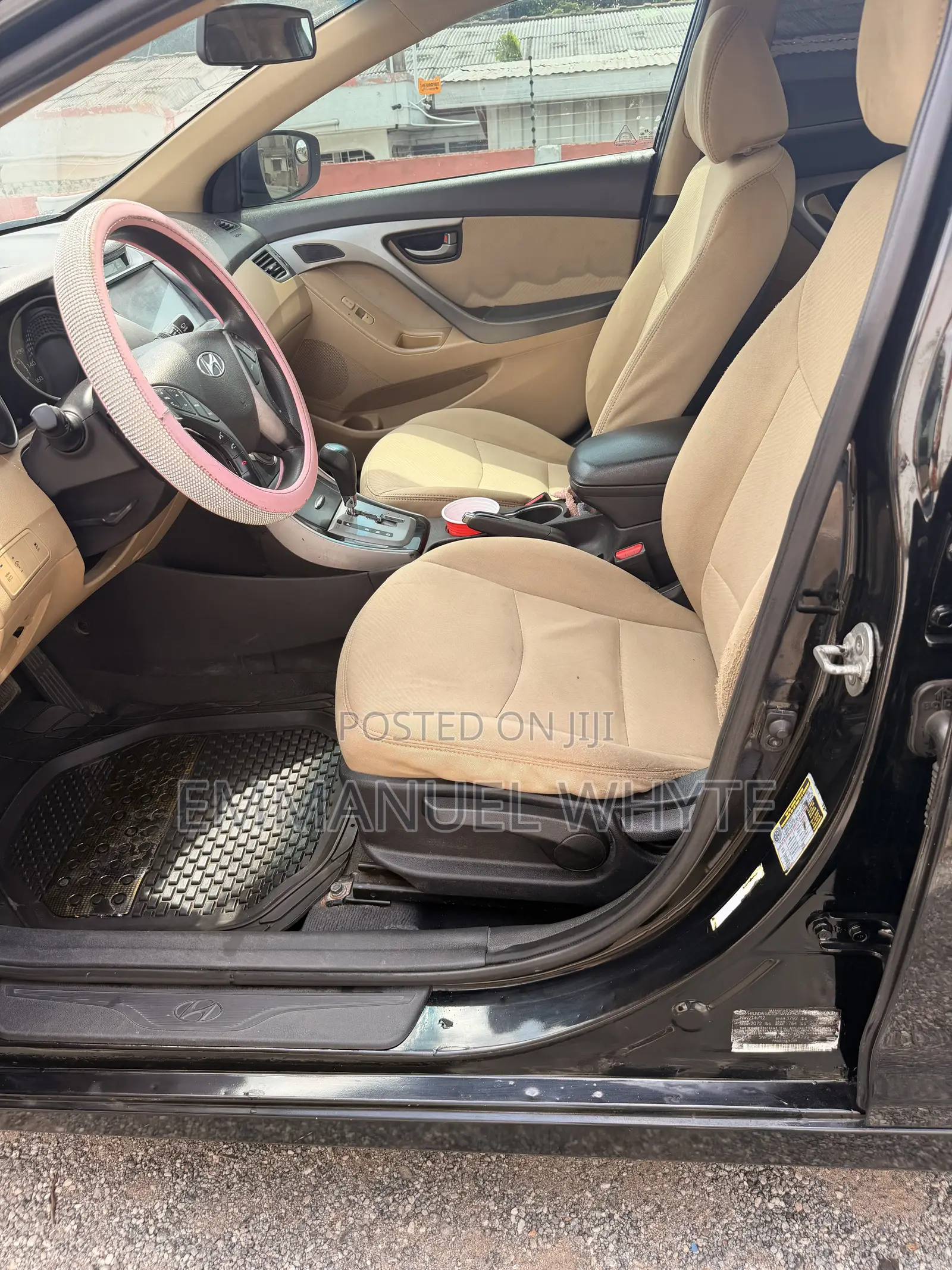Hyundai Elantra Limited Sedan FWD (1.8L 4cyl 6A) 2013 Black