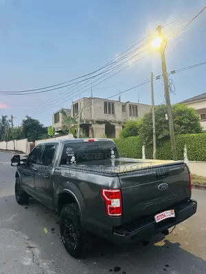 Ford F-150 XLT 4x4 SuperCab Styleside 8 ft. box 163 in. WB 2018 Gray