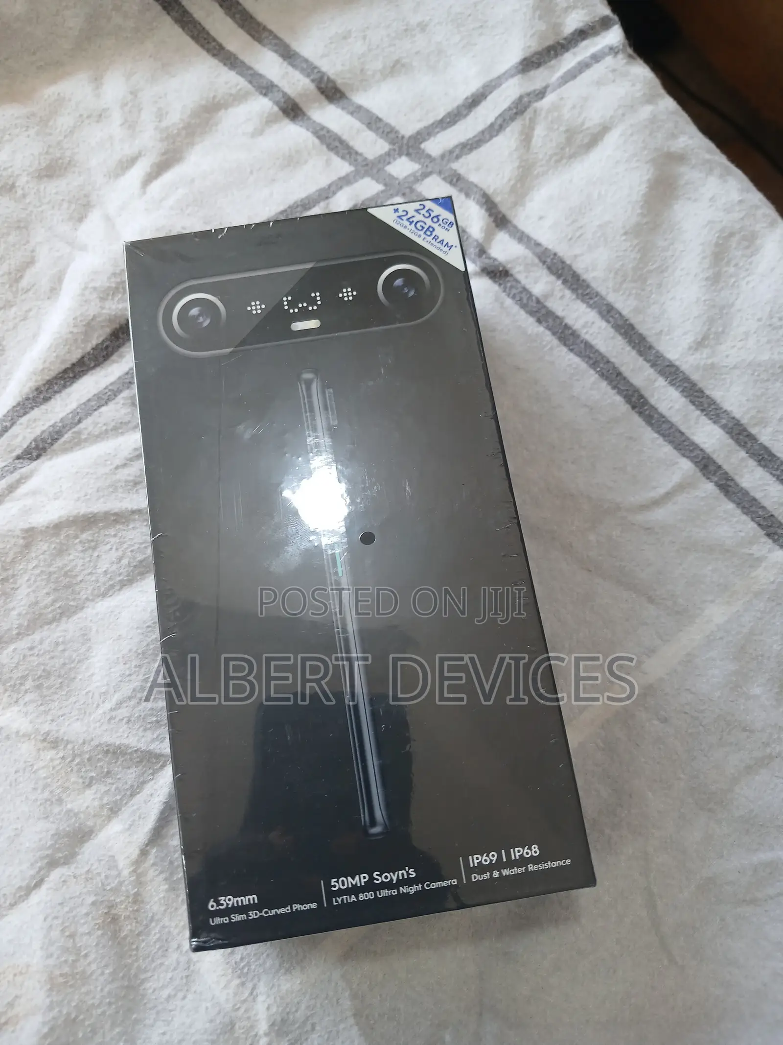 New Tecno Camon Slim 256 GB Black