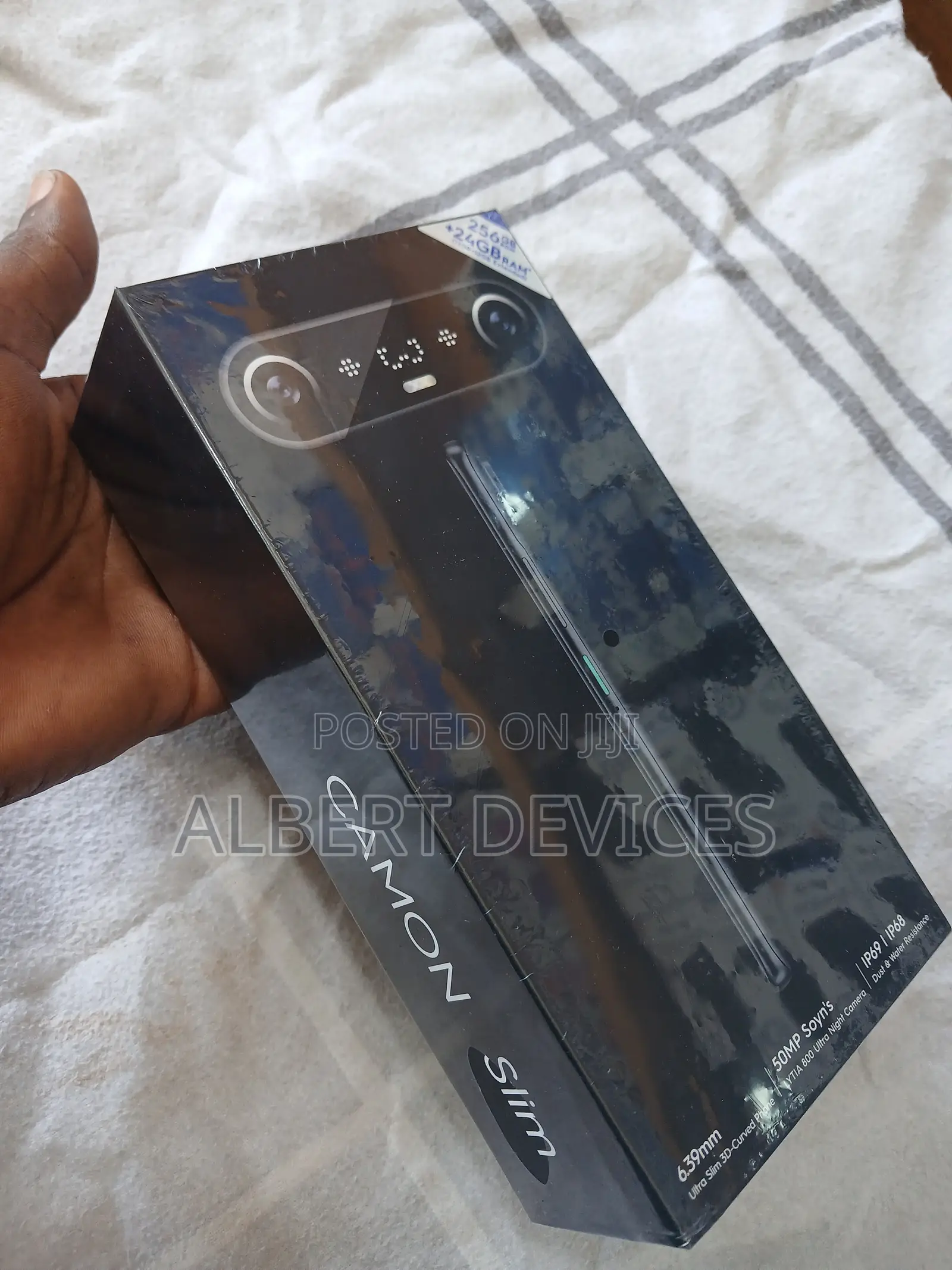 New Tecno Camon Slim 256 GB Black