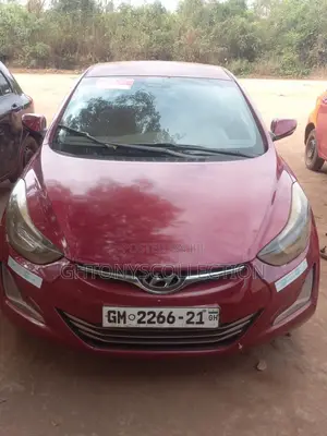 Hyundai Elantra 2014 Red