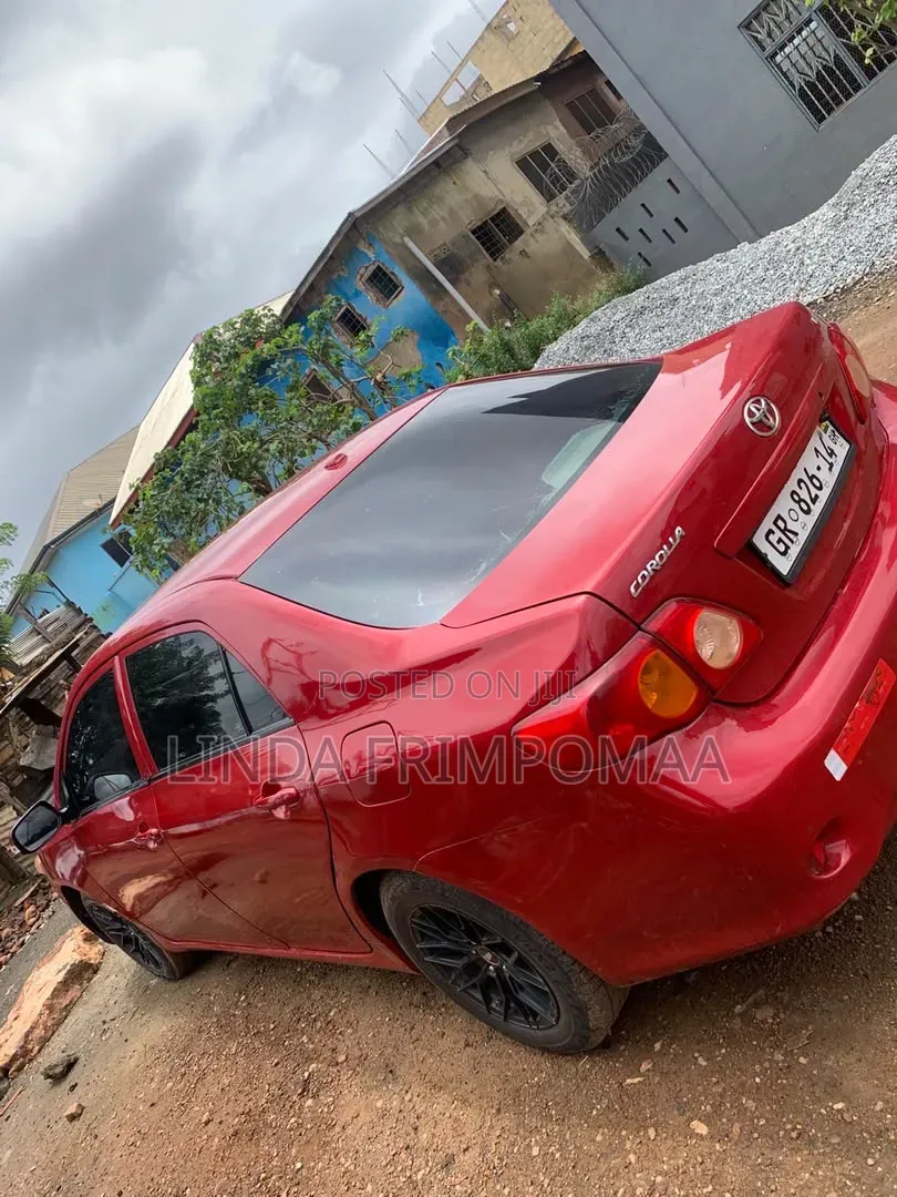 Toyota Corolla 2010 Red