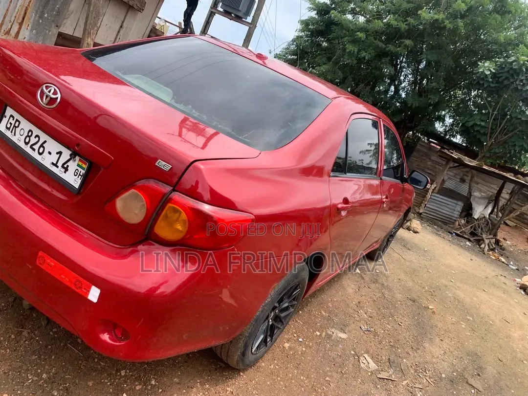 Toyota Corolla 2010 Red