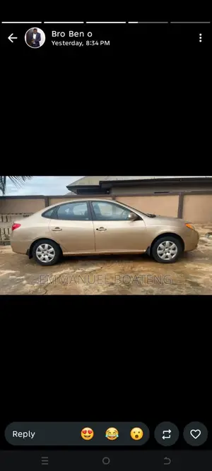 Hyundai Elantra GLS 2010 Gold