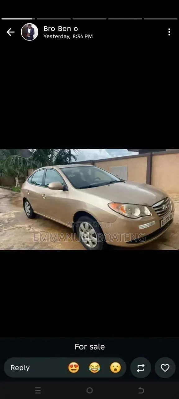 Hyundai Elantra GLS 2010 Gold