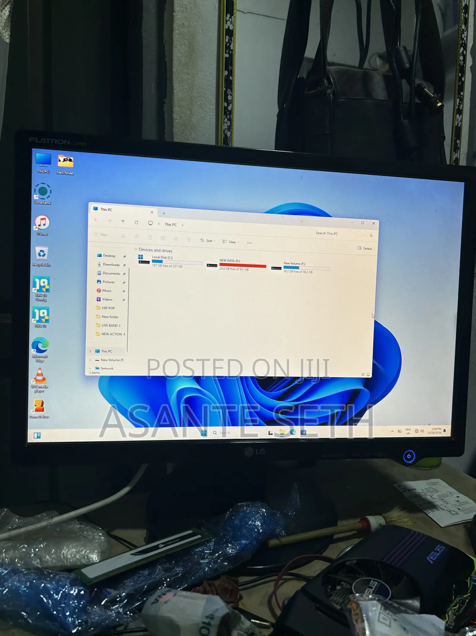 High Quality LG Flatron L227wt 22inch Monitor