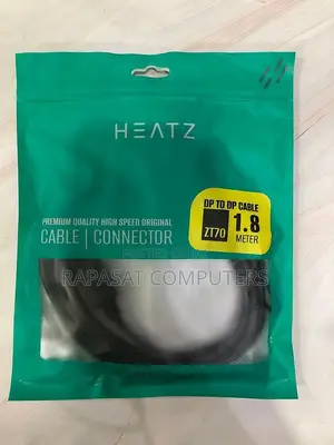 Heatz ZT70 DP Male to DP Male 1.8 Meters Cable
