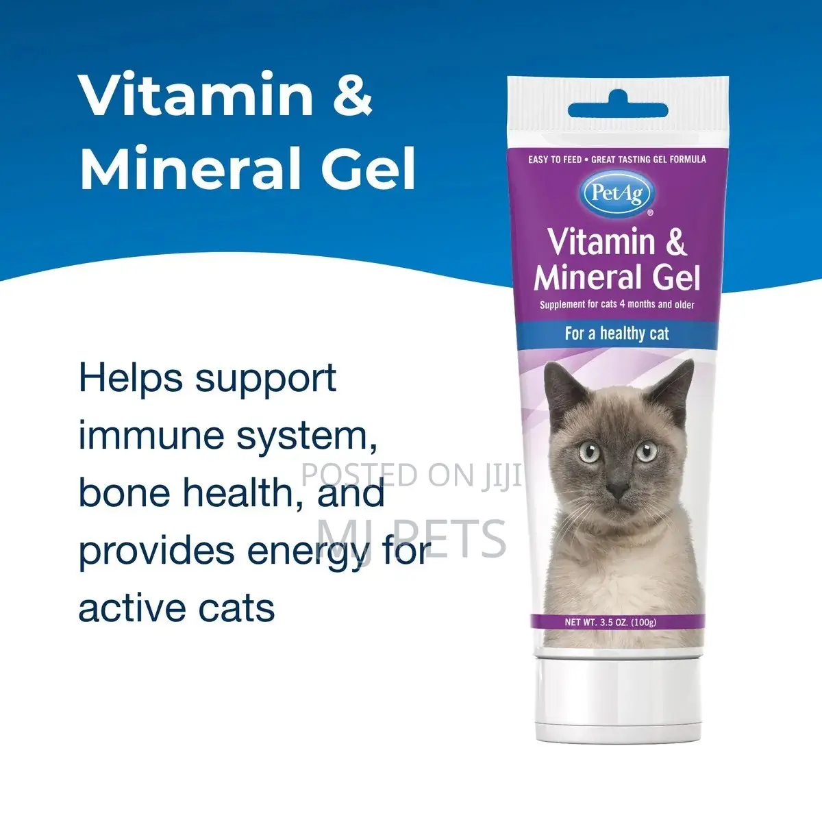 Vitamin and Mineral Gel Supplements for Cats