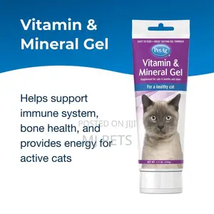 Vitamin and Mineral Gel Supplements for Cats