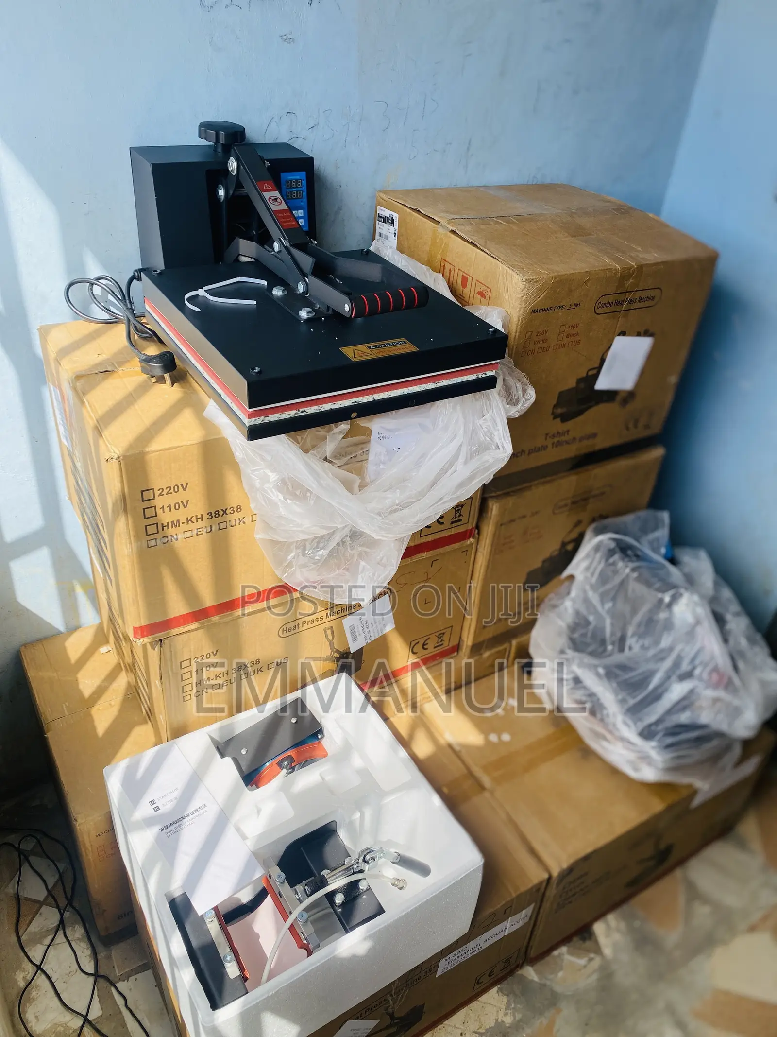Brand New 38x38 Heat Press Machines for Sale at Kasoa