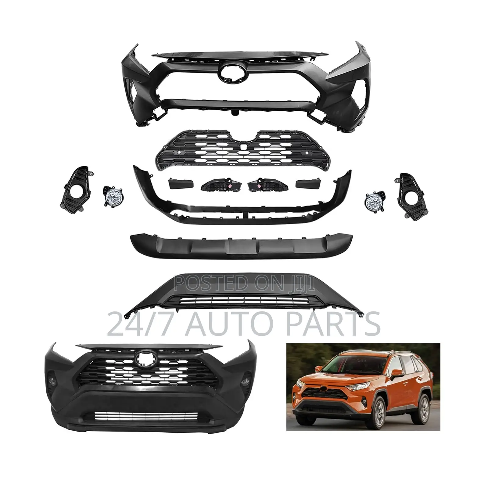 Toyota RAV4 19-22 Front Bumper