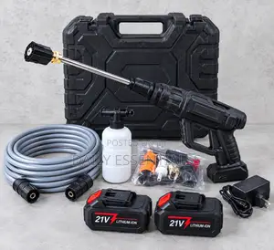 Rechargeable 21V Car Washer Kit With Twin Batteries