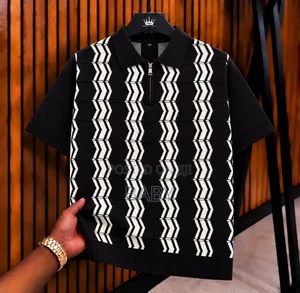 Knitted Quarter Zip Top