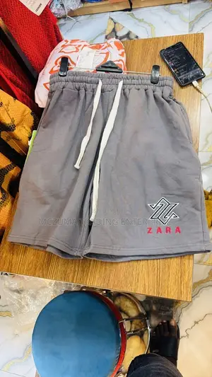Thick Cotton Jogger Shorts