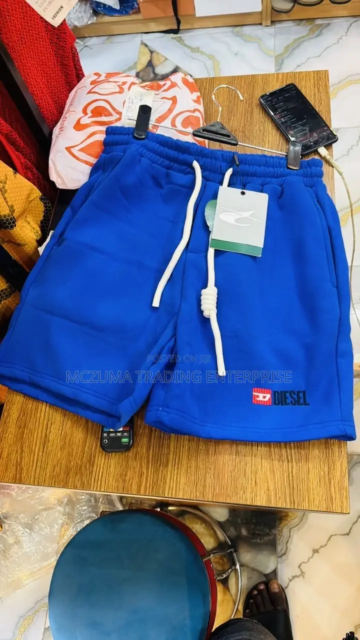 Thick Cotton Jogger Shorts