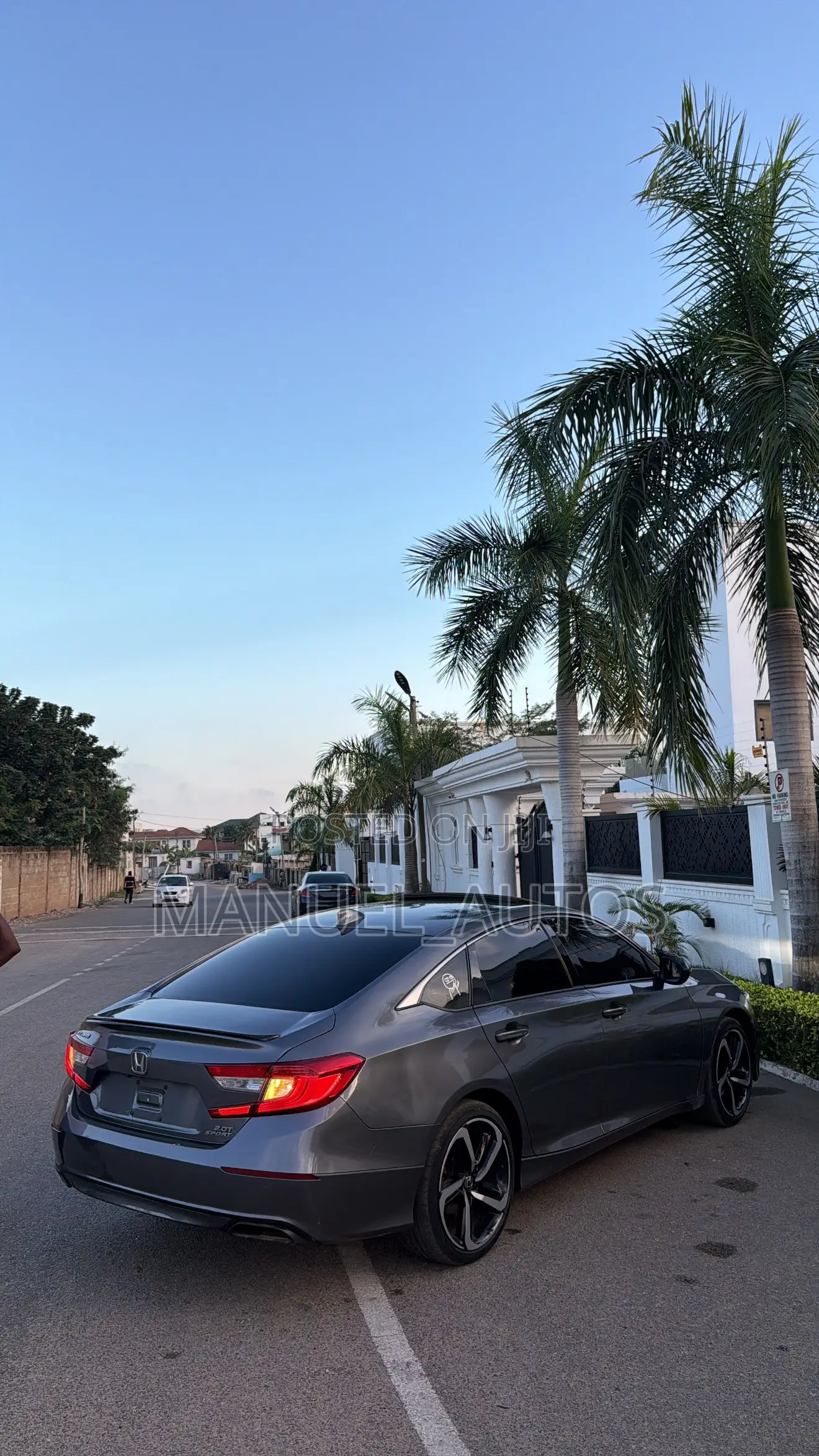 Honda Accord Sport (2.0L 4cyl Turbo 10A) 2019 Gray