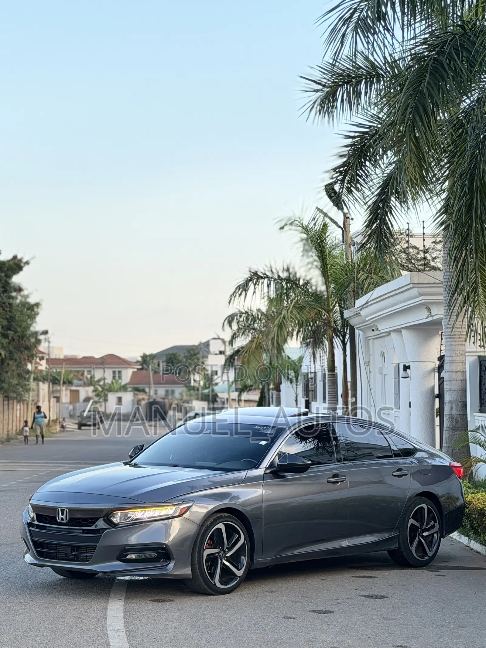 Honda Accord Sport (2.0L 4cyl Turbo 10A) 2019 Gray