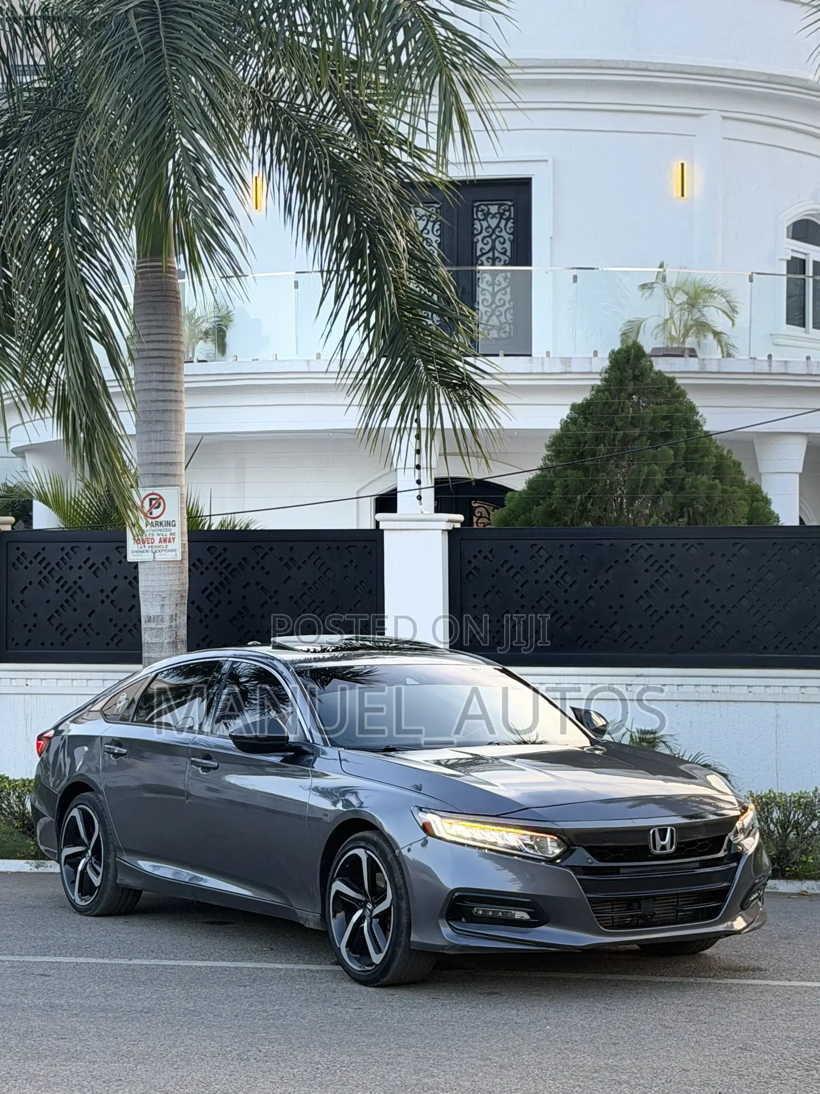 Honda Accord Sport (2.0L 4cyl Turbo 10A) 2019 Gray