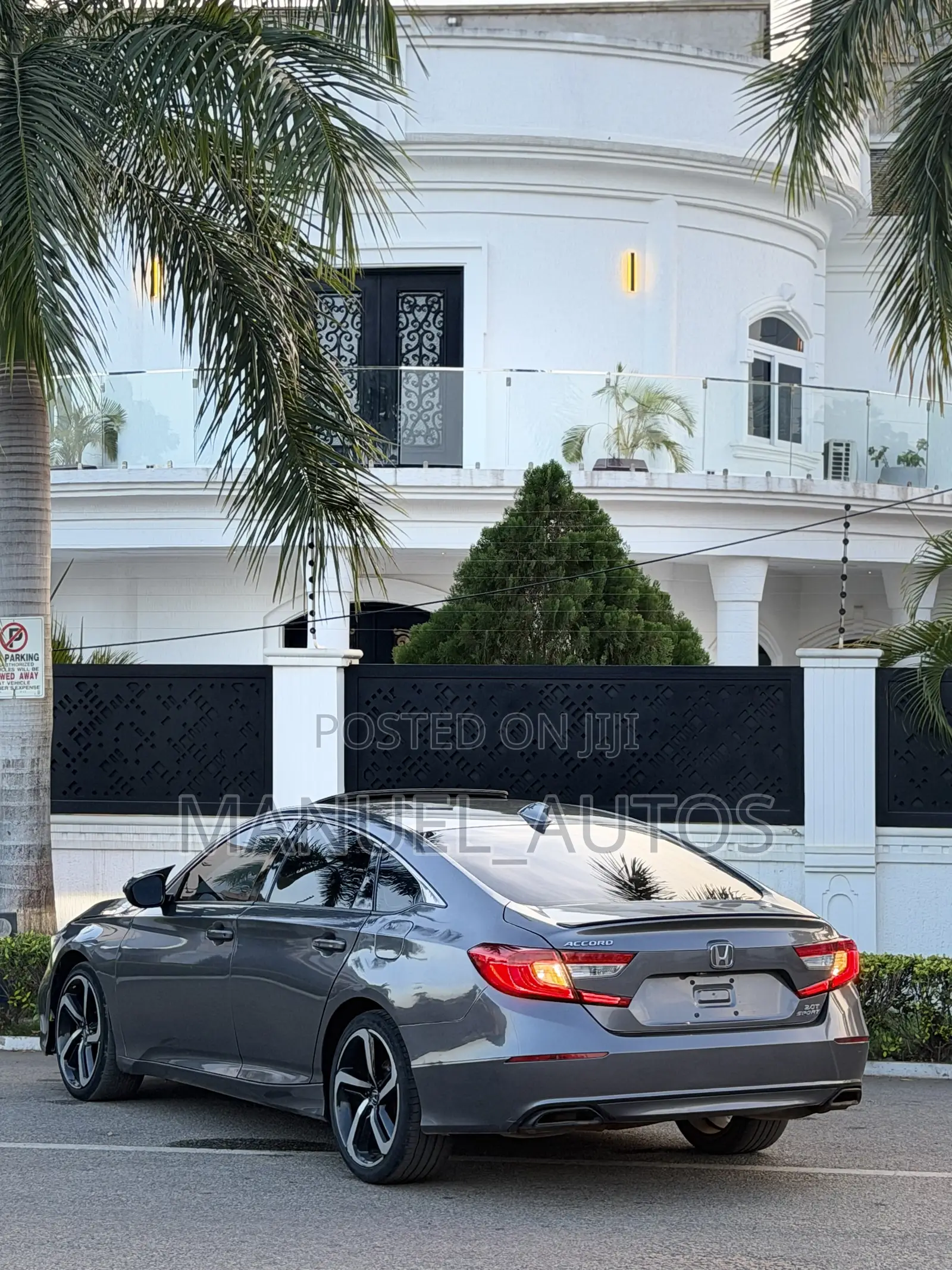Honda Accord Sport (2.0L 4cyl Turbo 10A) 2019 Gray
