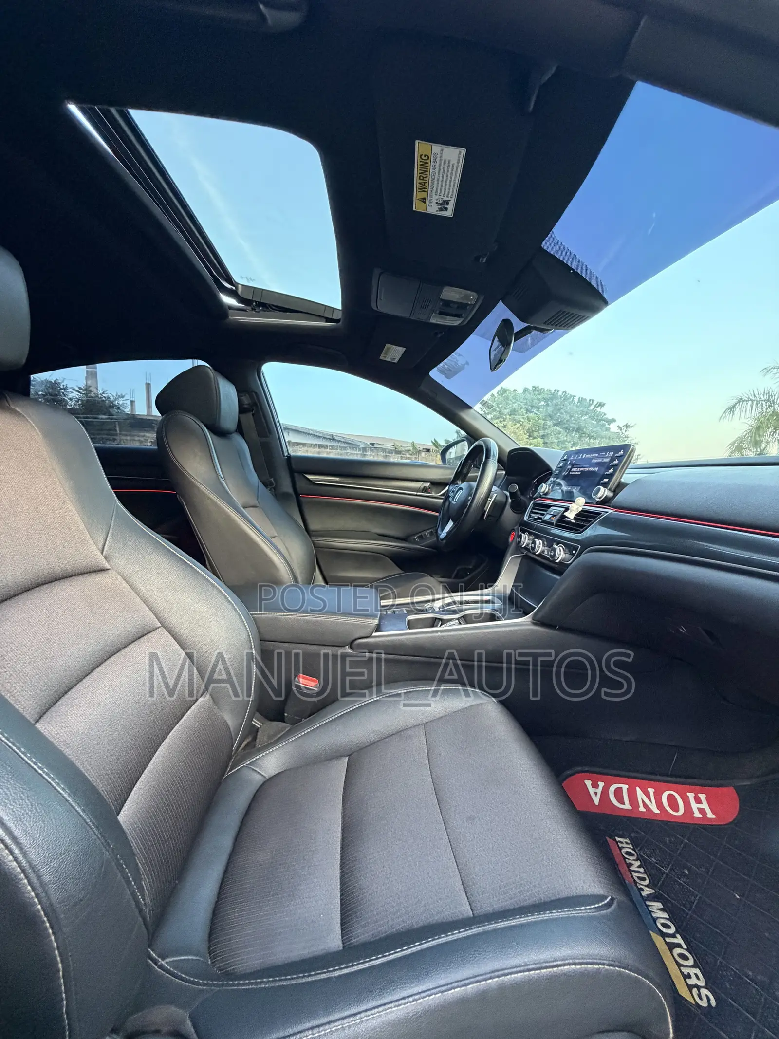 Honda Accord Sport (2.0L 4cyl Turbo 10A) 2019 Gray