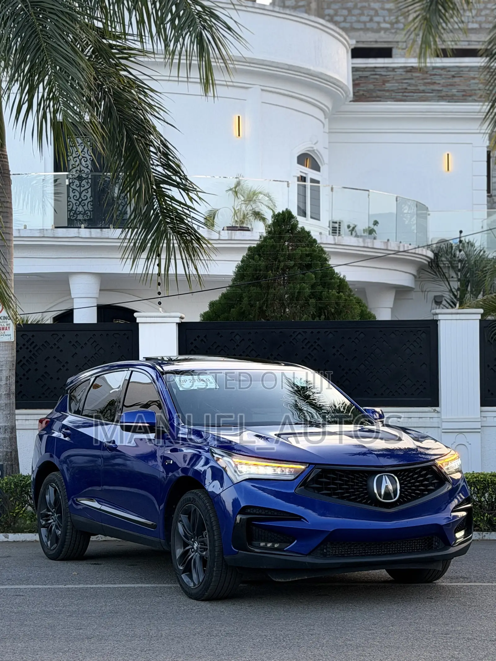 Acura RDX 2021 Blue
