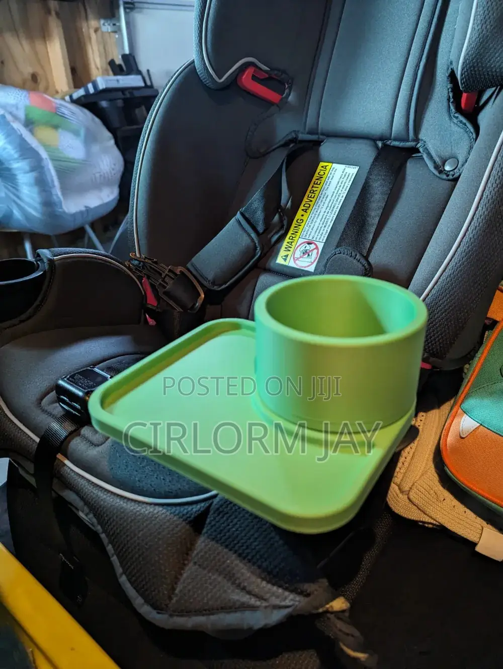 Car Seat Snack Tray & Cup Holder
