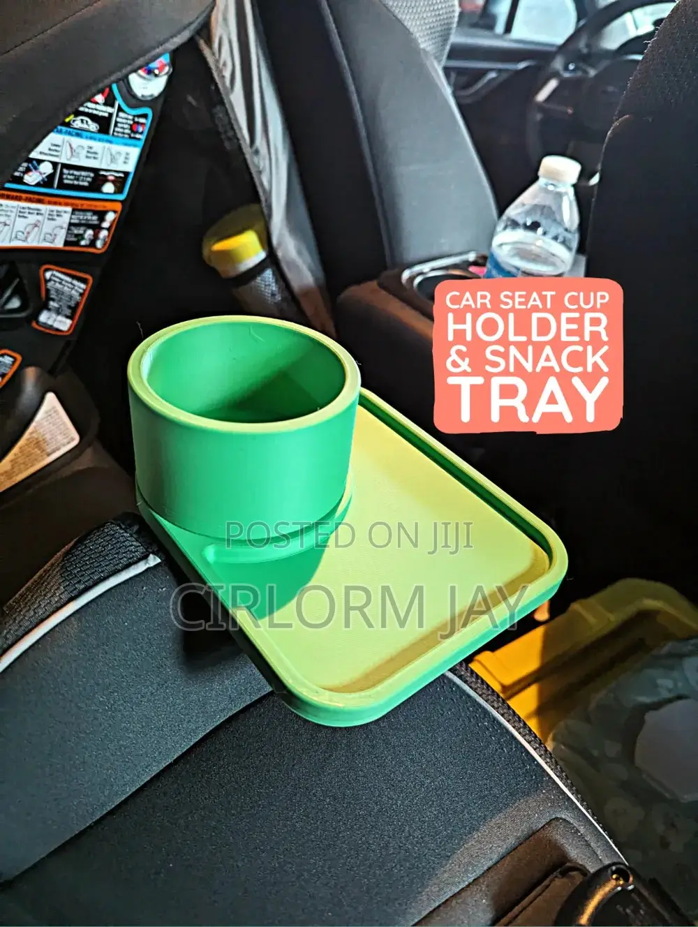 Car Seat Snack Tray & Cup Holder