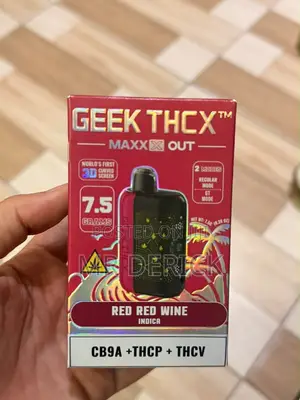 Geek THC-X Maxxx Out 7.5g Disposable Vape( Red Red Wine )