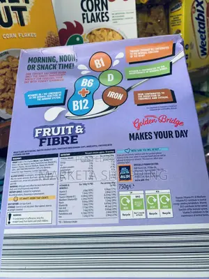 Golden Bridge Fruit and Fibre 750g