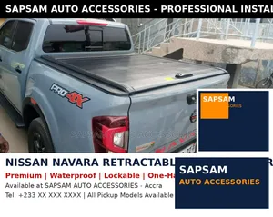 Nissan Navara Pro-4x Retractable Roller Shutter Cover*
