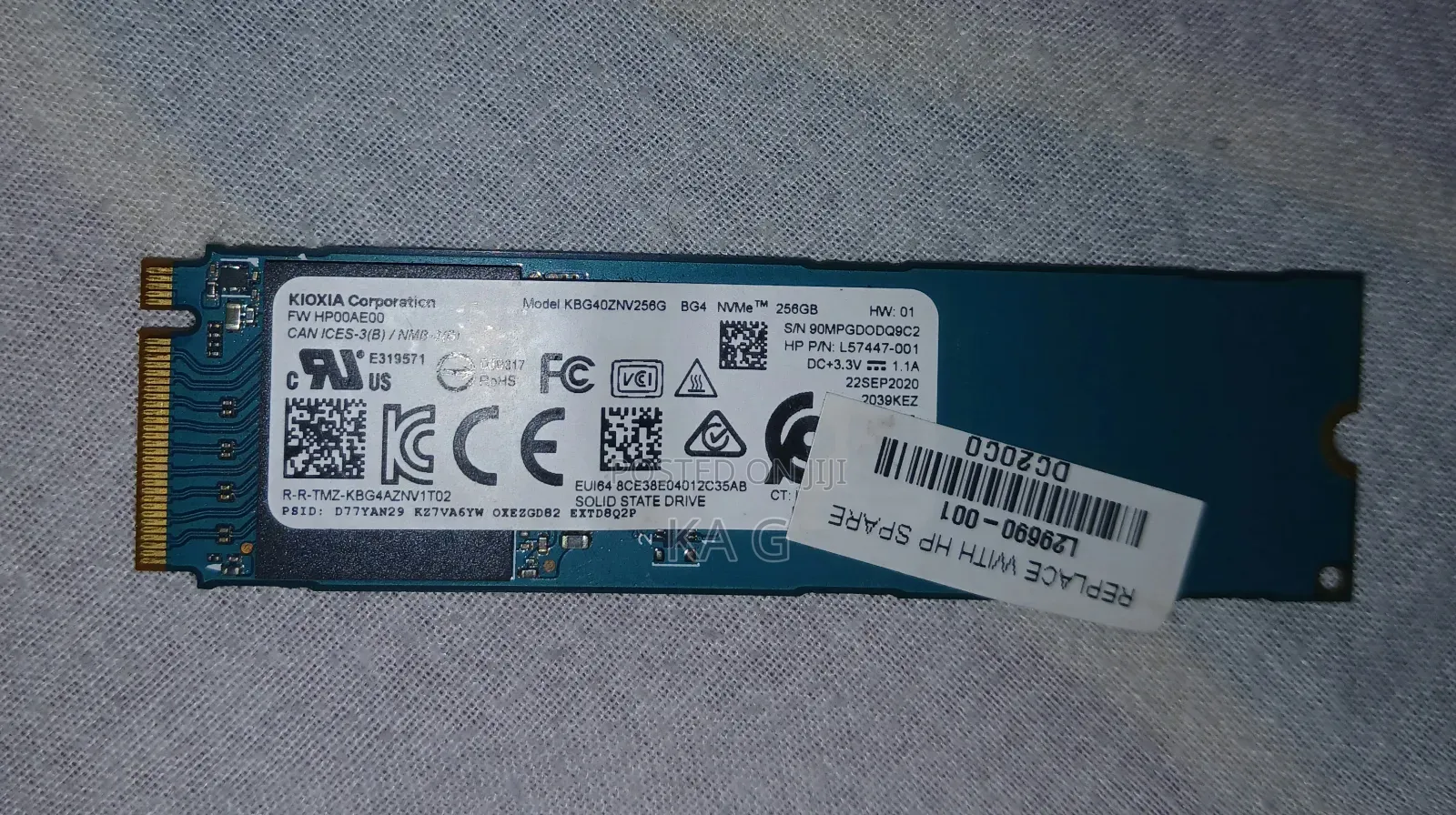 HP SSD Nvme